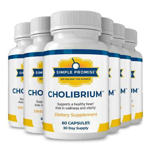 Cholibrium 6-bottle bundle, 180-day supply
